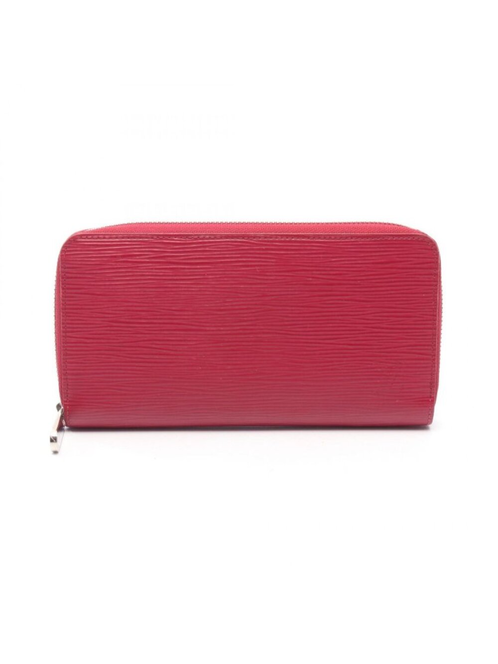 Louis Vuitton Round Wallet Zippy Epi Fuchsia Leather